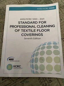 IICRC S100: Standard für die professionelle Reinigung von textilen Bodenbelägen - 2021 - Bild 1 von 2