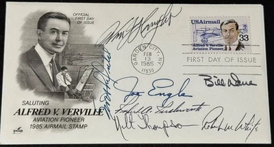 X-15 Autographed Aviation FDC , signed by (7) X-15 Pilots - Image 1 of 2