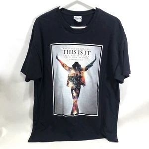 Michael Jackson King Of Pop This Is It 2009 Film Werbe T-Shirt XL - Bild 1 von 8