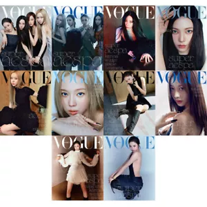 VOGUE Korea Magazine 2024 September AESPA, K POP, KSTAR KBEAUTY, KFSAHION - Picture 1 of 11