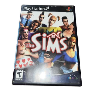 The Sims Black Label Sony PS2 Video Games Simulation EA No Manual - Picture 1 of 3