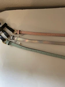 Three Different Colored Girls Belts S/M - Picture 1 of 3