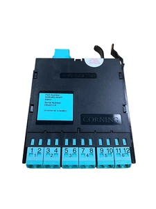 TEN - CORNING ECM-UM12-05-93T EDGE MM OM3 MTP to 12 LC Module Patch Panel - Picture 1 of 2