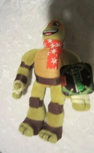 NWT Rare Nickelodeon Teenage Mutant Ninja Turtles Christmas Plush FIgure 8"-TMNT - Picture 1 of 3