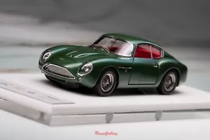 Coche modelo Aston Martin DB4 Zagato 4219 verde rojo interior 1:43 DMH - Imagen 1 de 4