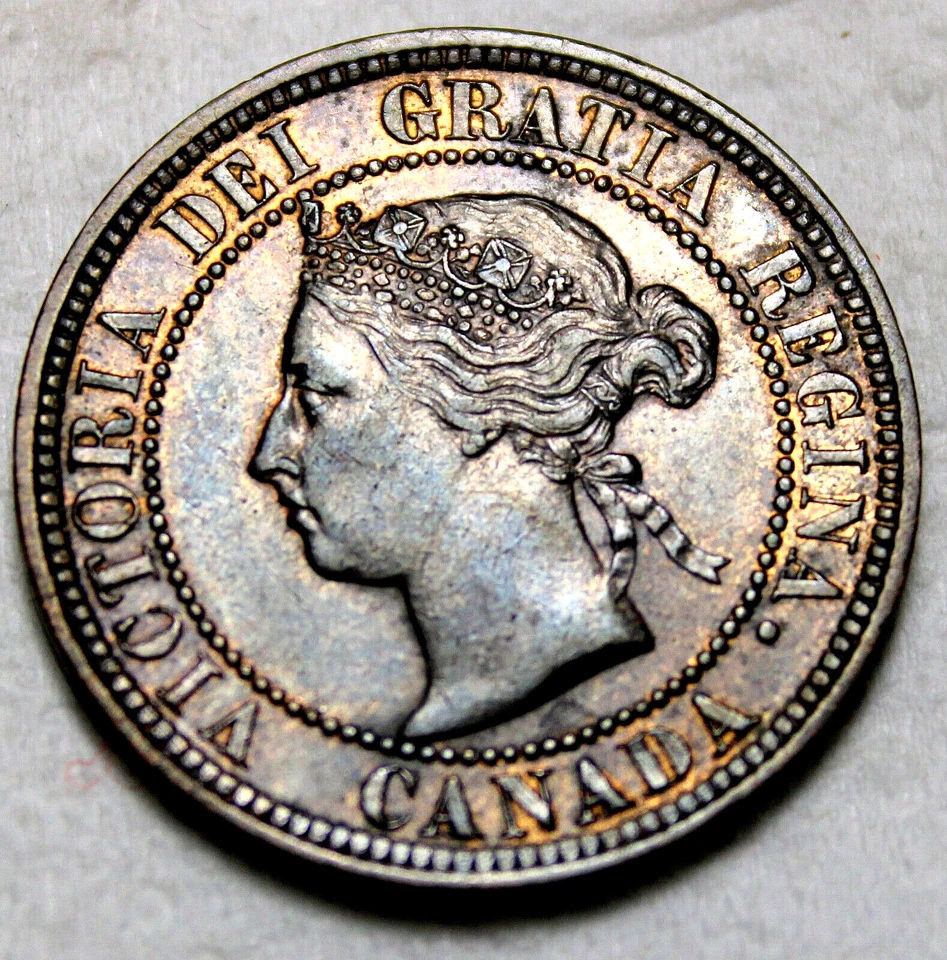 Canada  1882 H  One Cent Almost Uncirculated    249-291 - Image 1 of 4