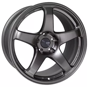 Enkei PF05 17x8 5x114.3 35mm Offset 75mm Bore Dark Silver Wheel - Picture 1 of 1