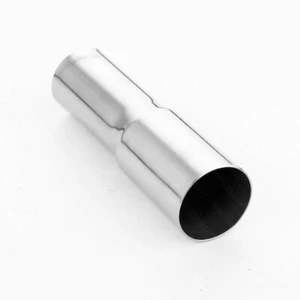 Adaptador conector de tubo de escape de 1-1/2"" de identificación a 1-1/4"" de identificación 304 acero inoxidable - Imagen 1 de 2