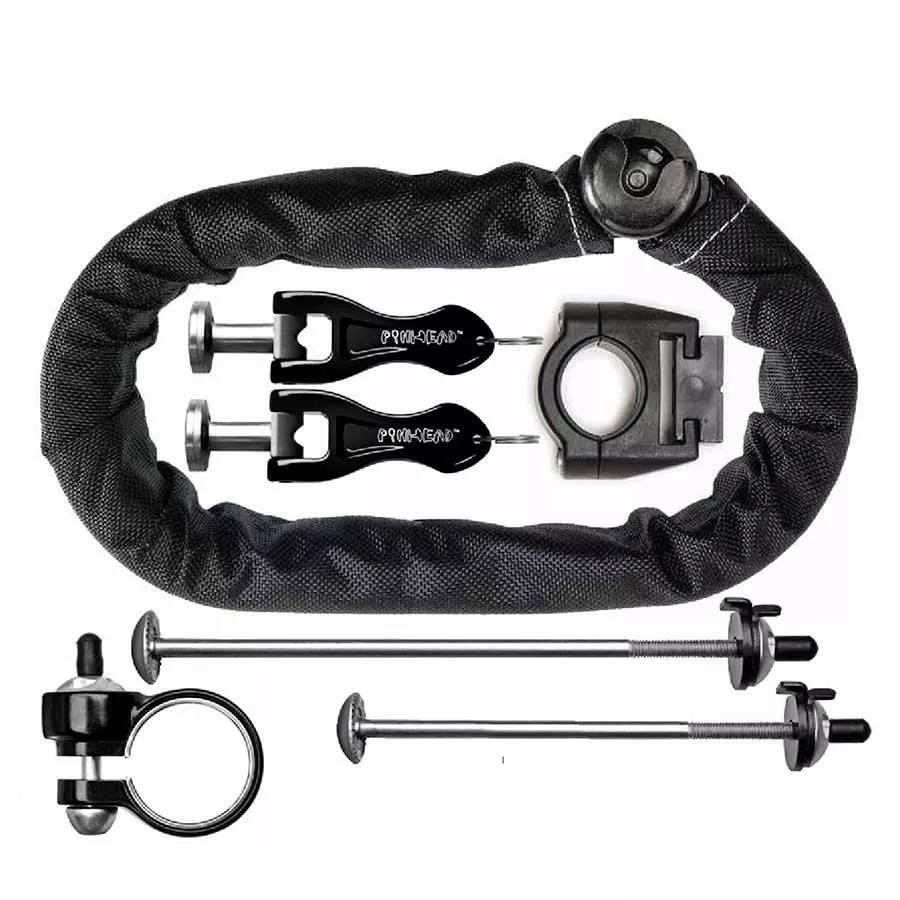 Pinhead City Lock Ultimate Kit: Frame Lock + Wheels + Seatpost - Image 1 of 1