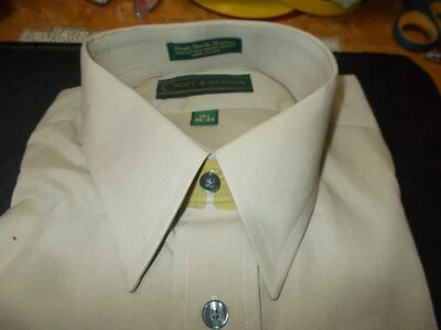 Croft & Barrow Light Tan Dress Shirt 15 1/2 - Image 1 of 2