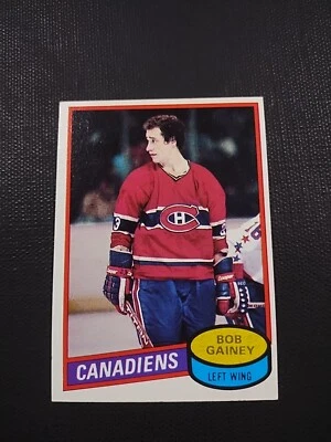 1980-81 Topps Bob Gainey Montreal Canadiens #58🏒🏒💥 VG-EX  - Image 1 of 2