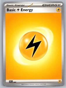 2023 Pokemon TCG Basic Lightning Energy SV01 Scarlet & Violet 004 Common Card - Picture 1 of 2