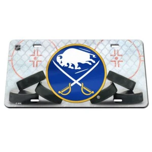 Wincraft Buffalo Sabres Specialty Acrylic License Plate - Picture 1 of 1