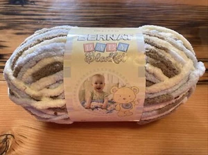Bernat Baby Blanket Yarn, 3.5 oz, Gauge 6 Super Bulky, Pitter Patter- Brand New - Picture 1 of 3