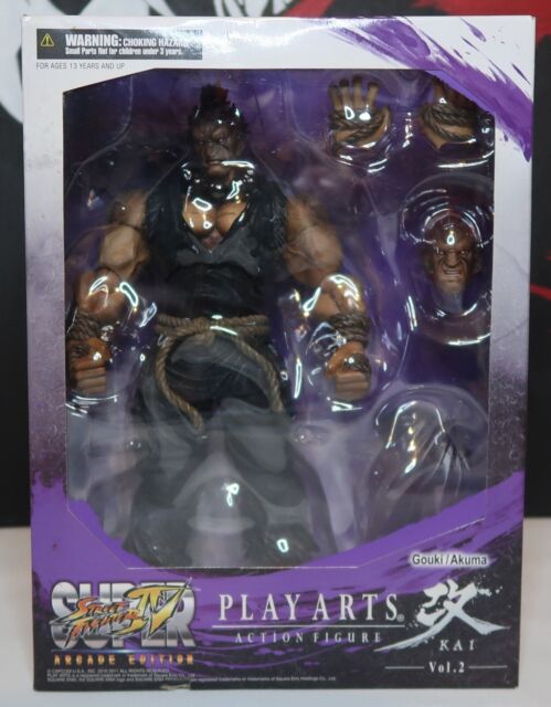 Super Street Fighter Iv Play Arts Kai Vol.2 Akuma Gouki Figure