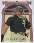 1997 Fleer EX 2000 Frank Thomas Hall or Nothing #1 Chicago White Sox HOF
