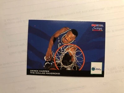 1994 DEREK HARPER SkyBox Basketball Card # 6 Made in USA - Image 1 of 4
