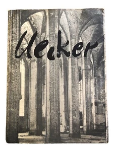 Gunther Uecker-Exhibit St. Petri zu Lubeck September -November 1990 Dual Text - Picture 1 of 7