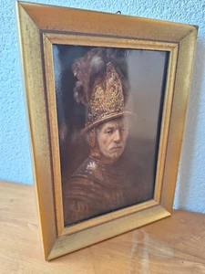 Porzellan Bildplatte Louis Scherf Lichte Porzellanmaler Thüringen um 1900 - Bild 1 von 3