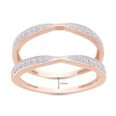 Anillo de compromiso solitario potenciador diamante natural oro blanco de 10 k Foto 1 de 4