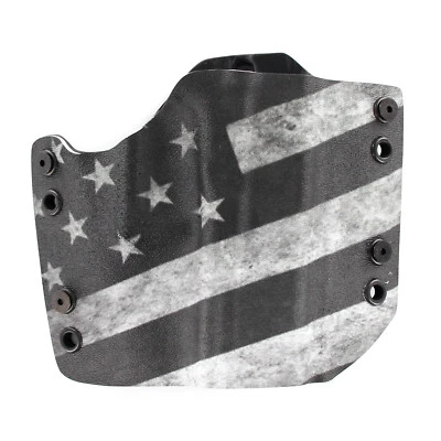 Taurus - OWB Gun Holster - Optic Ready - Black & White Slanted USA - Image 1 of 4
