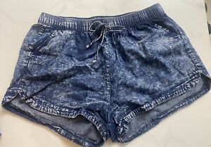 Saresa Blue Denim XL Shorts With Side Pockets 