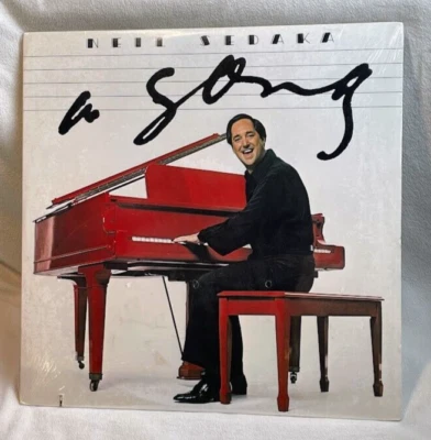Neil Sedaka - A Song - Elektra 6E-102 LP Vintage  1977 NEW SEALED - Image 1 of 2