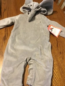 NEW Pottery Barn Kids BABY ELEPHANT HALLOWEEN COSTUME 0-6 -NWT - Picture 1 of 2