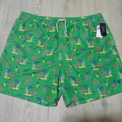 RALPH LAUREN POLO Para Hombres 3XLT 3XL ALTO BAÑADOR BAÑADOR HAWAIANO FLAMENCO 3XB Foto 1 de 4
