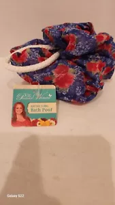 ¡Nuevo puf/esponja de baño floral Pioneer Woman Heritage! - Imagen 1 de 3