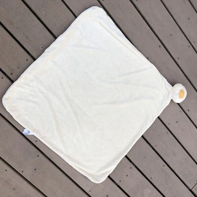 Angel Dear Yellow Plush Lucky Ducky Duck Baby Security Blanket 27”X30” - Image 1 of 4