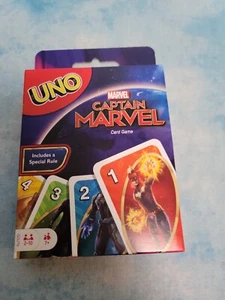 Captain Marvel UNO Card Game - Picture 1 of 7