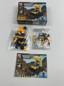 Block Tech Mining Crew Bulldozer Building Set w/o Figure Replacement SEALED - Picture 1 of 15