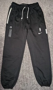 New Nike Minnesota Timberwolves NBA Team Issued Sweatpants Black Mens Size-M - Picture 1 of 16