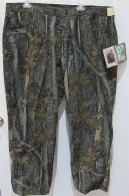 NEW Jim Crumley's Original Pants Men's 44x32 Trebark Gray Universal Hunting tags - Image 1 of 4