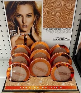 L'OREAL GLAM BRONZER FOR FACE & BODY POUDRE BRONZANTE POUR VISAGE & CORPS - Picture 1 of 8