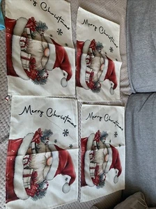Set of 4 Festive Christmas 3D Dining Table Placemats / Place Mats - Xmas Decor - Picture 1 of 3