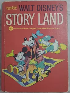 Libros dorados de Walt Disney's Story Land 1962 55 historias favoritas HC de colección Mickey - Imagen 1 de 12