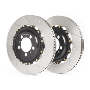 GiroDisc Fits 2023+ Toyota GR Corolla Slotted Front Rotors - Foto 1 di 1