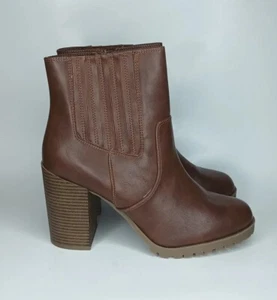 New A.N.A. Rocky Ankle Booties Memory Foam Brown Sz 11M - Picture 1 of 10