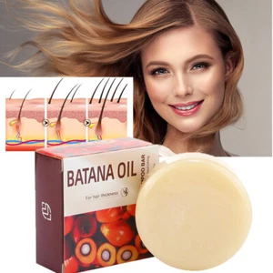 Natural Batana Oil Shampoo Soap Bar Anti Hair Loss Treatment For Hair Growth - Picture 1 of 16