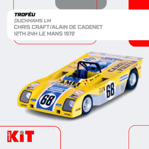 Duckhams LM-12th 24H Le Mans 72: Chris Craft/Alain de Cadenet  TROFEU  TRFdsn083