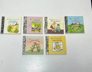 Lot Of 4 Miniature Little Golden Books 9,10,11,12,59 & 60 - Bild 1 von 6