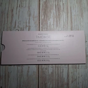 Mary Kay Timewise Miracle Juegos de Muestreador 3D Cartera Normal a Seca Viaje Exp 3/23 - Imagen 1 de 6