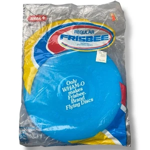 Vintage 1978 Wham-O Regular FRISBEE Brand Flying Disc 85g 9" Blue Sealed - Bild 1 von 5