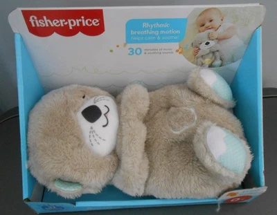 Fisher-Price Soothe 'n Snuggle nutria felpa portátil luces de respiración sonido  Foto 1 de 4