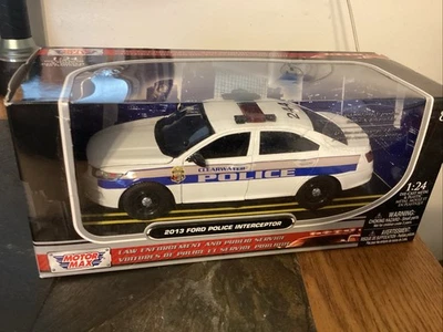 Motor Max 1/24 2013 Ford Crown Victoria полицейский перехватчик Clearwater Florida. - Изображение 1 из 4