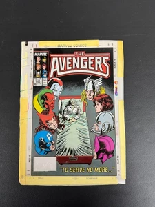 "The Avengers #280" Color Separation 9 x 12 - Picture 1 of 3