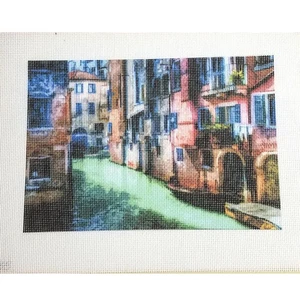 NEEDLEPOINT CANVAS:  VENICE  BM - Picture 1 of 2