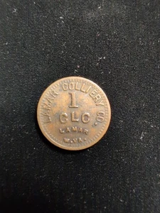 Lamar Colliery Company 1 Cent Scrip - Bild 1 von 4
